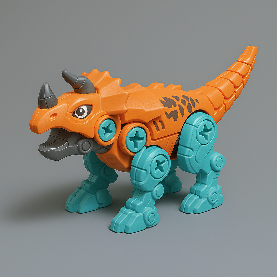 Blocos de construção de dinossauro